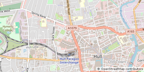 Map of Hull