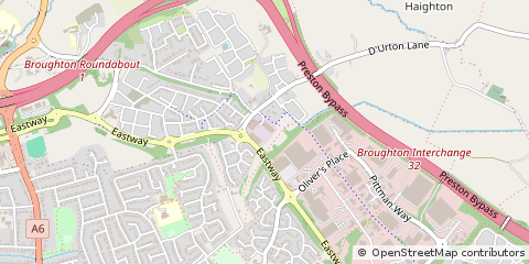 Map of Preston