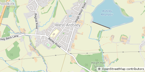 Map of Wakefield