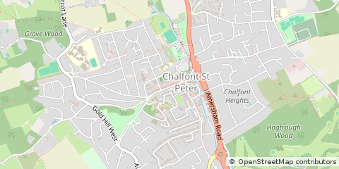 Map of Gerrards Cross