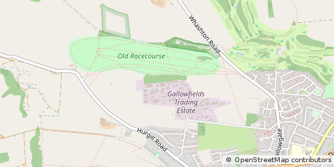 Map of Richmond, North Yorkshire