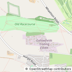 Map of Richmond, North Yorkshire