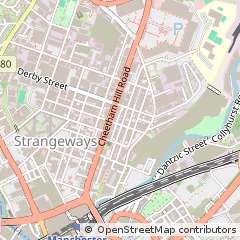 Map of Manchester