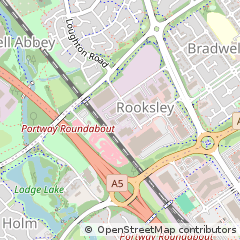 Map of Milton Keynes
