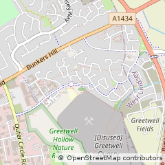 Map of Lincoln
