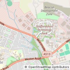 Map of Stafford