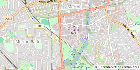 Map of Wimbledon