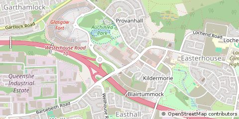 Map of Glasgow