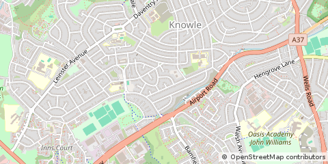 Map of Bristol