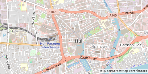Map of Hull