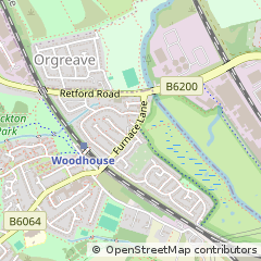 Map of Sheffield