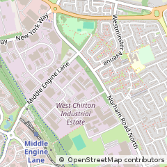 Map of North Shields