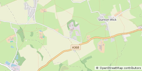 Map of Bristol, Somerset