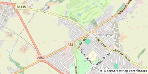 Map of Bradford