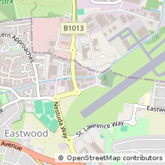 Map of Southend-on-SEA, Essex