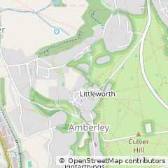 Map of Stroud, Gloucestershire