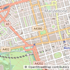 Map of London, Marble Arch