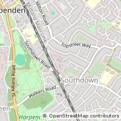 Map of Harpenden