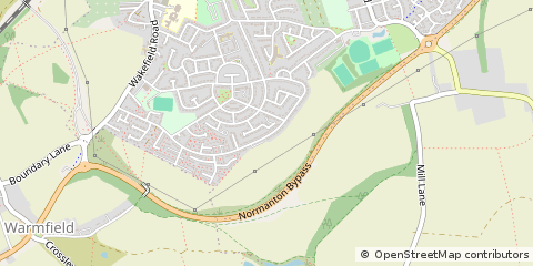 Map of Normanton