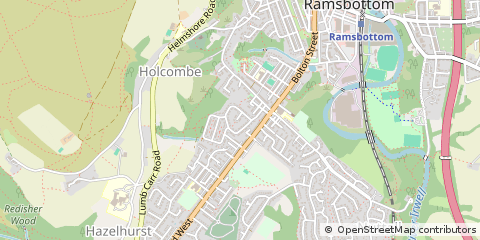 Map of Bury