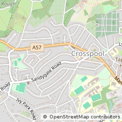 Map of Sheffield
