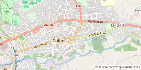 Map of Keighley