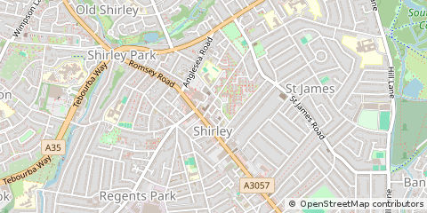 Map of Southampton