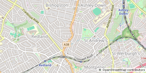 Map of Bristol