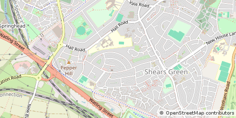 Map of Gravesend