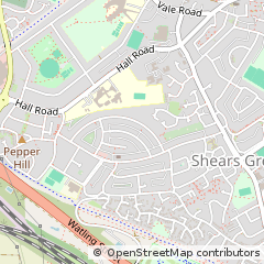 Map of Gravesend