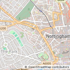 Map of Nottingham