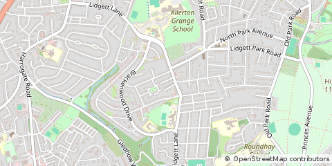 Map of Leeds
