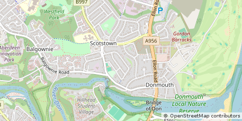 Map of Aberdeen