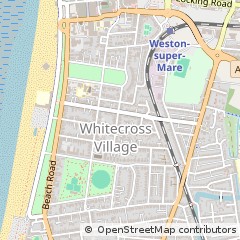 Map of Weston-Super-Mare, Avon