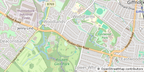 Map of Glasgow