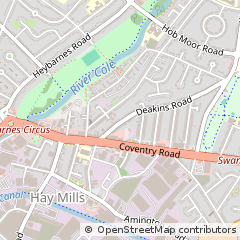 Map of Birmingham