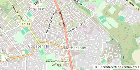 Map of Oldham