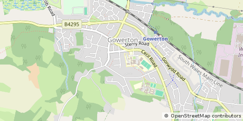 Map of Swansea