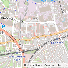 Map of Charlton, London