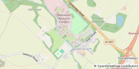 Map of Cambridge