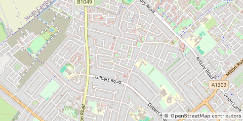 Map of Cambridge