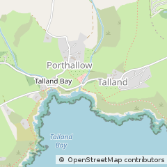 Map of Looe, Cornwall