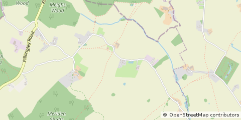 Map of Coventry, Warwickshire