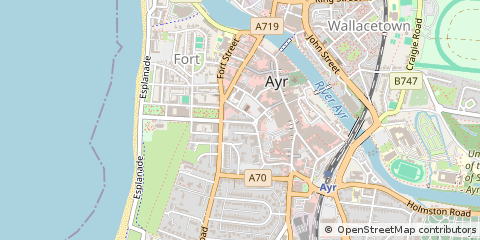Map of AYR