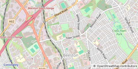 Map of Leeds