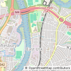 Map of Newport, South Wales