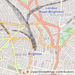 Map of Brighton, East Sussex