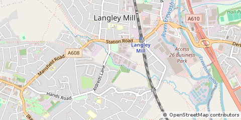 Map of Nottingham
