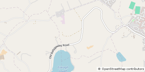 Map of Dungannon, Co Tyrone