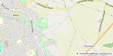 Map of Bristol, South Gloucestershire